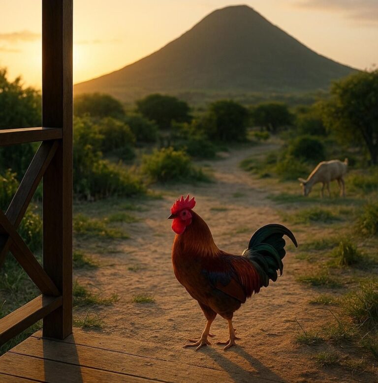 Wake with the Rooster, Sleep with the Goat